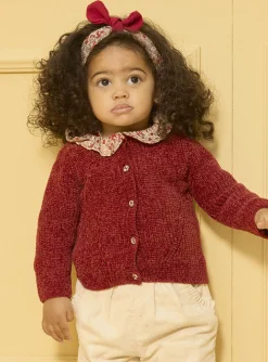Knitwear, Sweater, Cardigan | Knitwear, Sweater, Cardigan-Sergent Major Red CARDIGAN