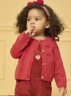 Knitwear, Sweater, Cardigan | Knitwear, Sweater, Cardigan-Sergent Major Red CARDIGAN