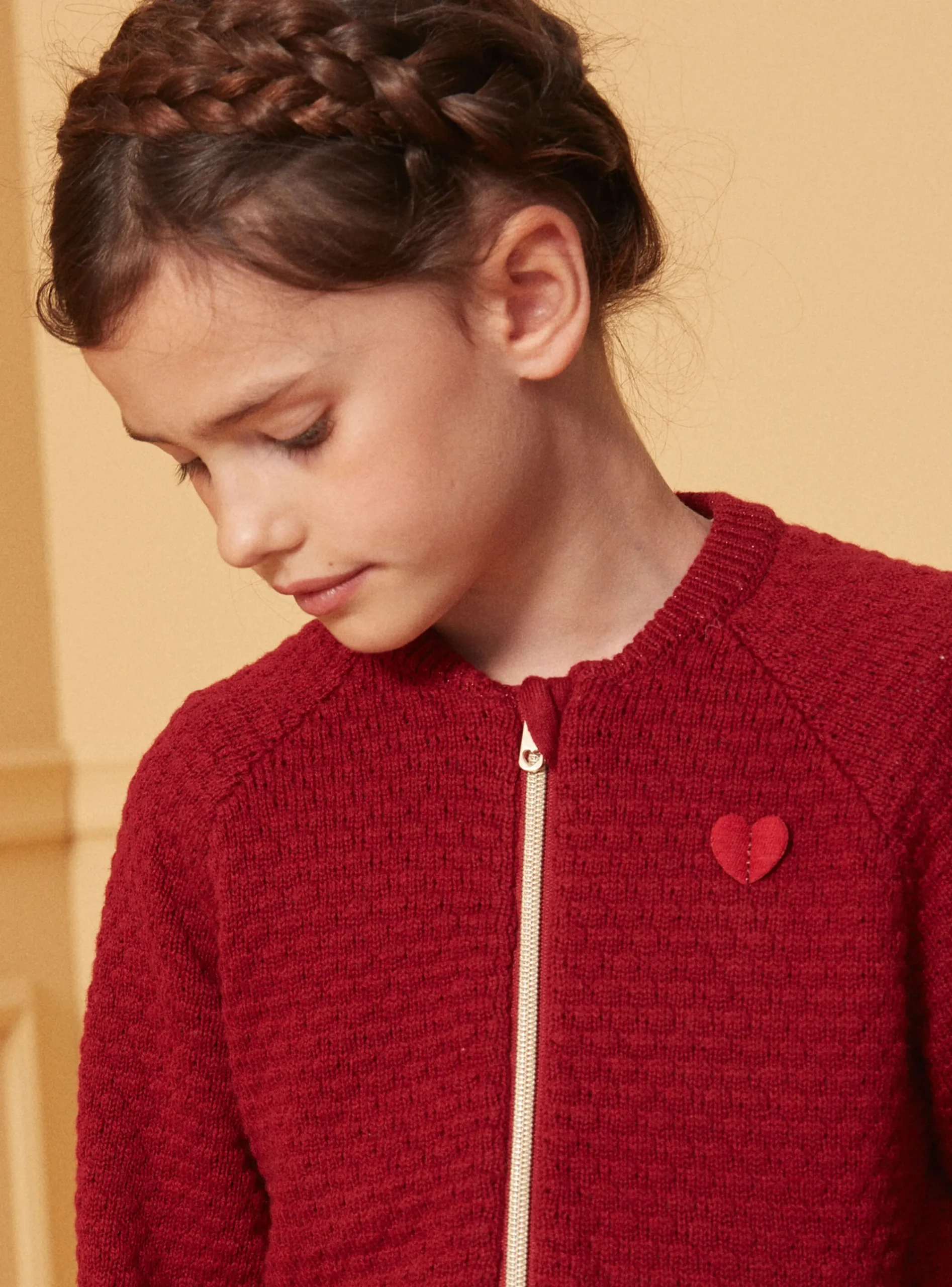 Knitwear, Sweater, Cardigan-Sergent Major Red CARDIGAN