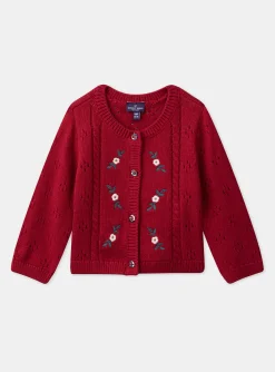 Knitwear, Sweater, Cardigan | Knitwear, Sweater, Cardigan-Sergent Major Red CARDIGAN