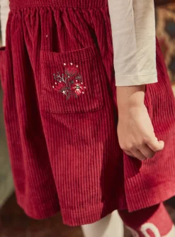 Dress-Sergent Major Red corduroy dress