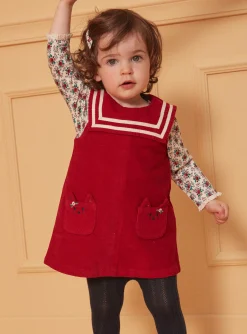 Dress | Dress-Sergent Major Red JUMPER DRESS