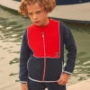 Knitwear, Sweater, Cardigan-Sergent Major Red KIDS CARDIGAN