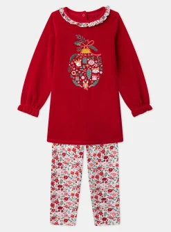 Pajamas-Sergent Major Red NIGHT DRESS