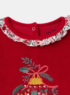 Pajamas-Sergent Major Red NIGHT DRESS
