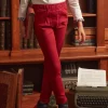 Trousers, Jeans And Legging-Sergent Major Red PANTS