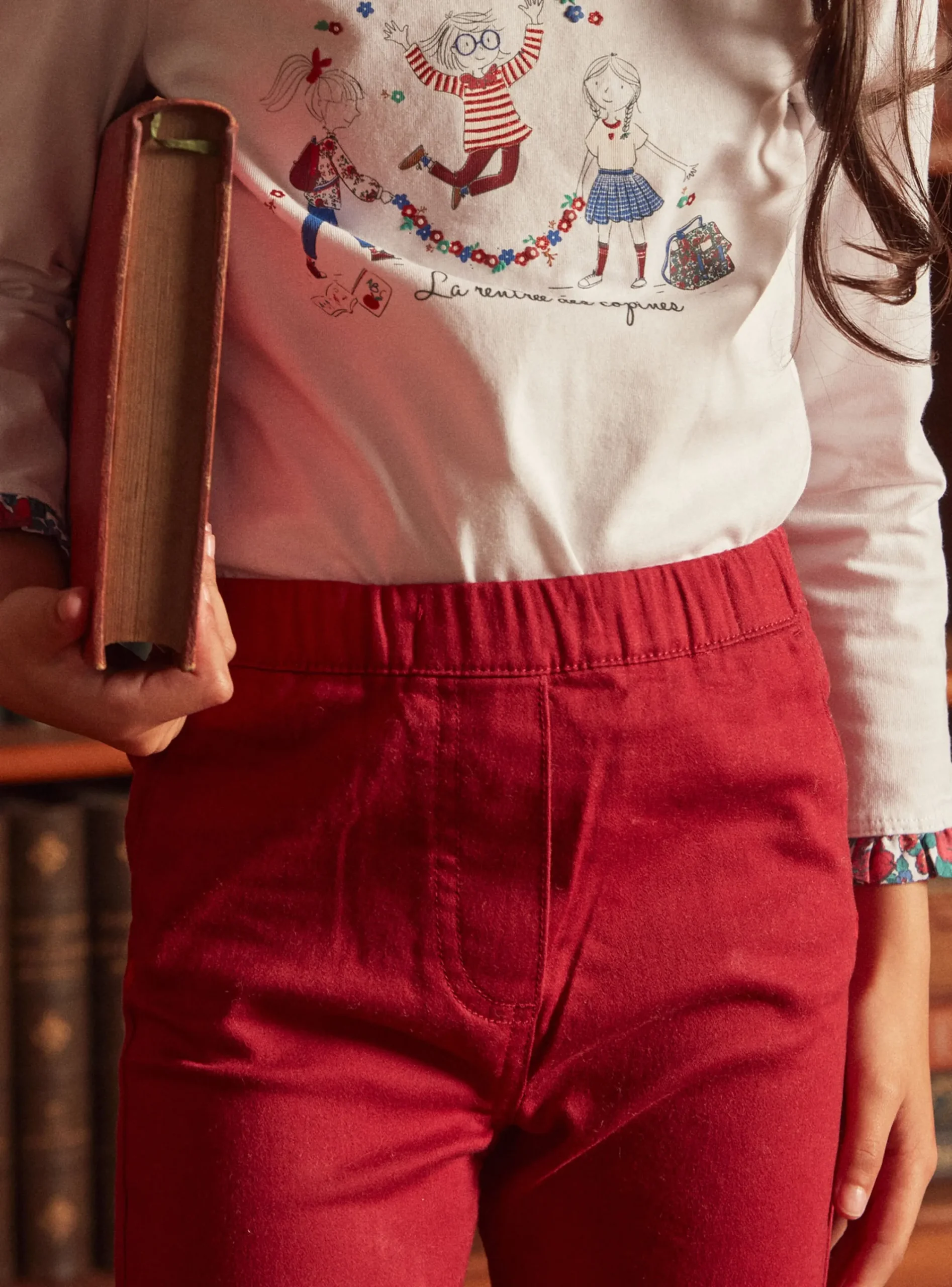 Trousers, Jeans And Legging-Sergent Major Red PANTS