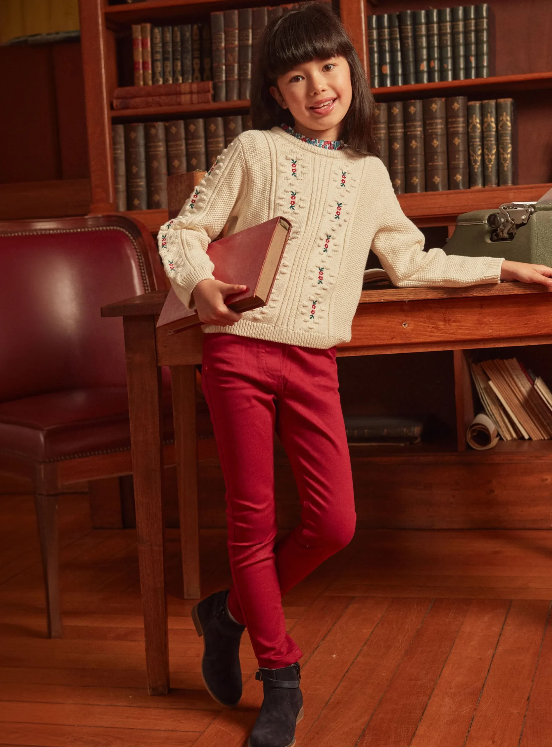 Trousers, Jeans And Legging-Sergent Major Red PANTS