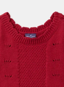 Knitwear, Sweater, Cardigan-Sergent Major Red PULLOVER SS