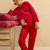 Pajamas-Sergent Major Red PYJAMA
