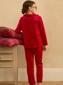 Pajamas-Sergent Major Red PYJAMA