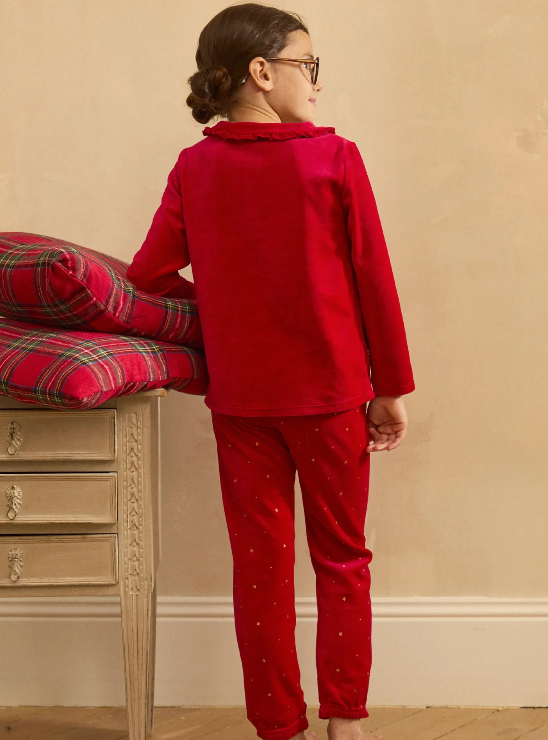 Pajamas-Sergent Major Red PYJAMA