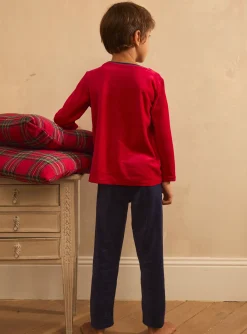 Pajamas-Sergent Major Red PYJAMA