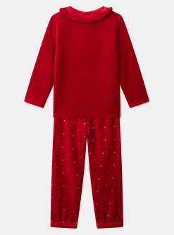 Pajamas-Sergent Major Red PYJAMA