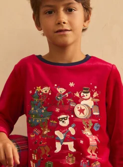 Pajamas-Sergent Major Red PYJAMA
