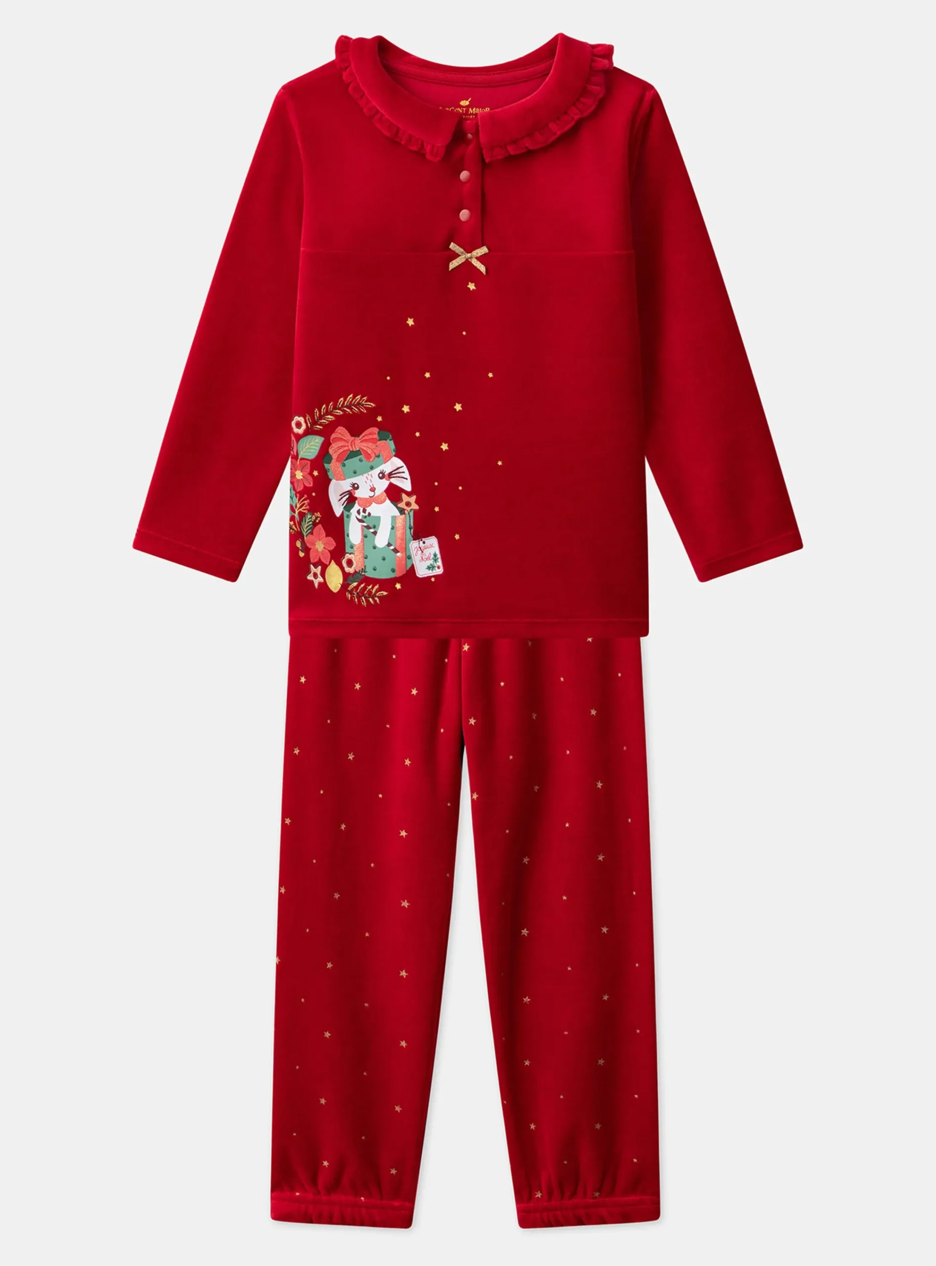 Pajamas-Sergent Major Red PYJAMA
