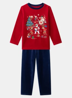Pajamas-Sergent Major Red PYJAMA