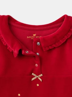 Pajamas-Sergent Major Red PYJAMA