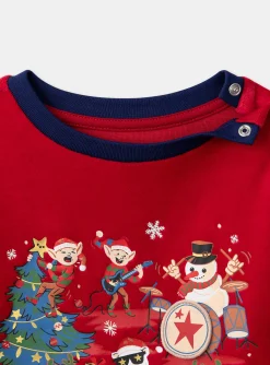 Pajamas-Sergent Major Red PYJAMA