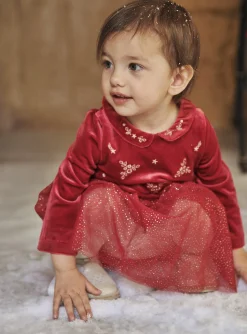 Dress | Dress-Sergent Major Red velvet dress