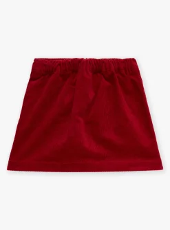 Skirt, Shorts-Sergent Major Red velvet skirt
