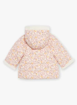 Coat, Jacket | Coat, Jacket-Sergent Major Reversible ecru and pink hooded coat