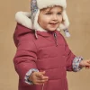 Coat, Jacket | Coat, Jacket-Sergent Major Reversible pink hooded down jacket