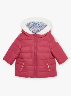 Coat, Jacket | Coat, Jacket-Sergent Major Reversible pink hooded down jacket