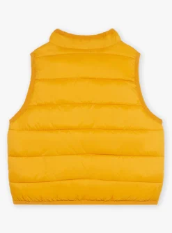 Coat, Jacket | Coat, Jacket-Sergent Major Reversible yellow amber sleeveless down jacket