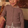 Knitwear, Sweater, Cardigan-Sergent Major Rosewood openwork cardigan