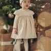 Dress | Dress-Sergent Major Sequined gold dress with short sleeves