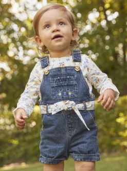 Romper, Jumpsuit & Outfit | Romper, Jumpsuit & Outfit-Sergent Major Short blue denim overalls