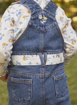 Romper, Jumpsuit & Outfit | Romper, Jumpsuit & Outfit-Sergent Major Short blue denim overalls