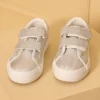 Shoes-Sergent Major Silver LEATHER BASKET
