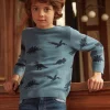 Knitwear, Sweater, Cardigan-Sergent Major Sky blue PULLOVER