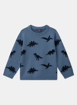 Knitwear, Sweater, Cardigan-Sergent Major Sky blue PULLOVER