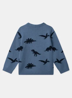 Knitwear, Sweater, Cardigan-Sergent Major Sky blue PULLOVER