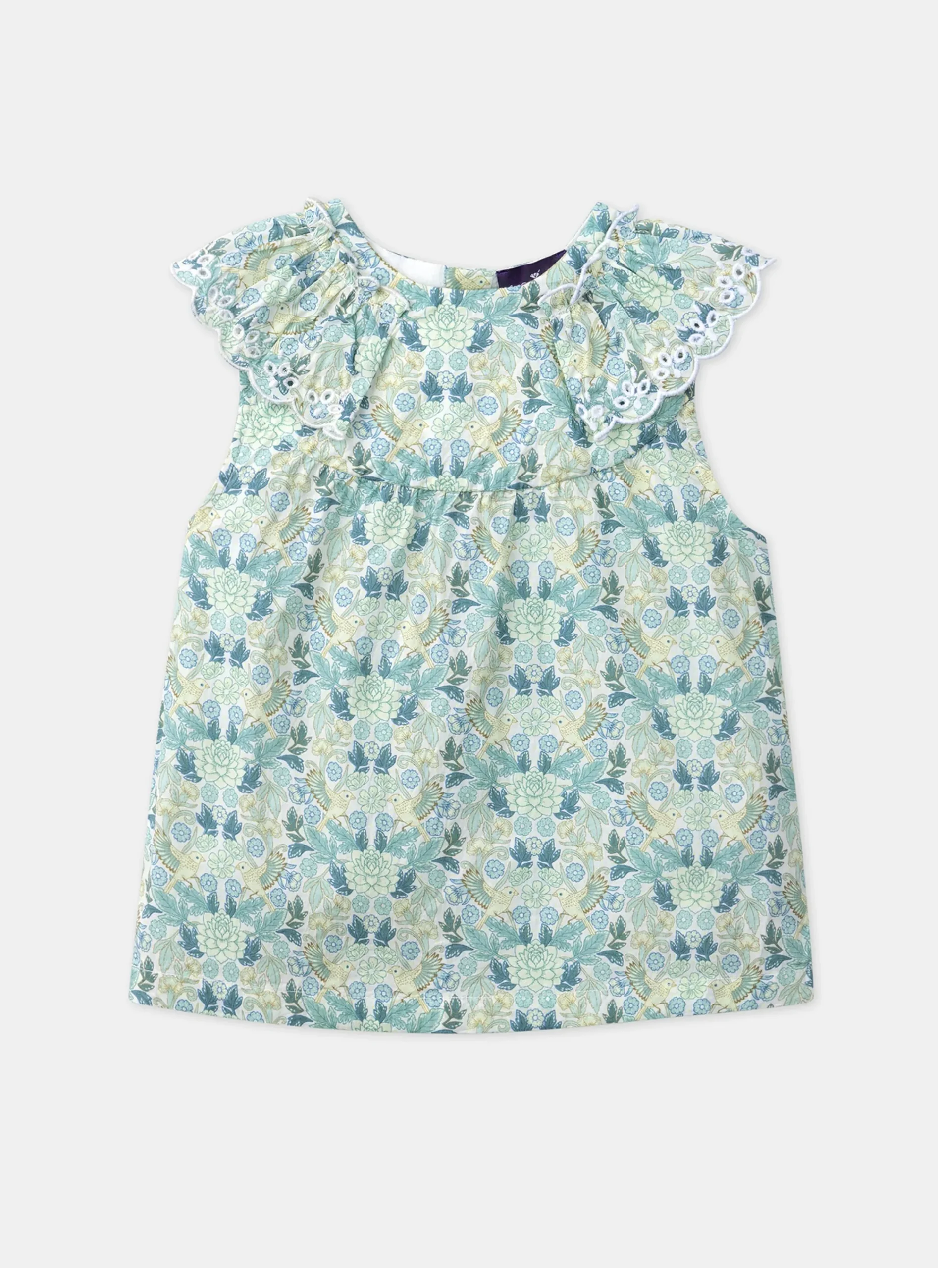 T-shirts & Shirts | T-shirts & Shirts-Sergent Major Sleeveless Ivory Printed Blouse