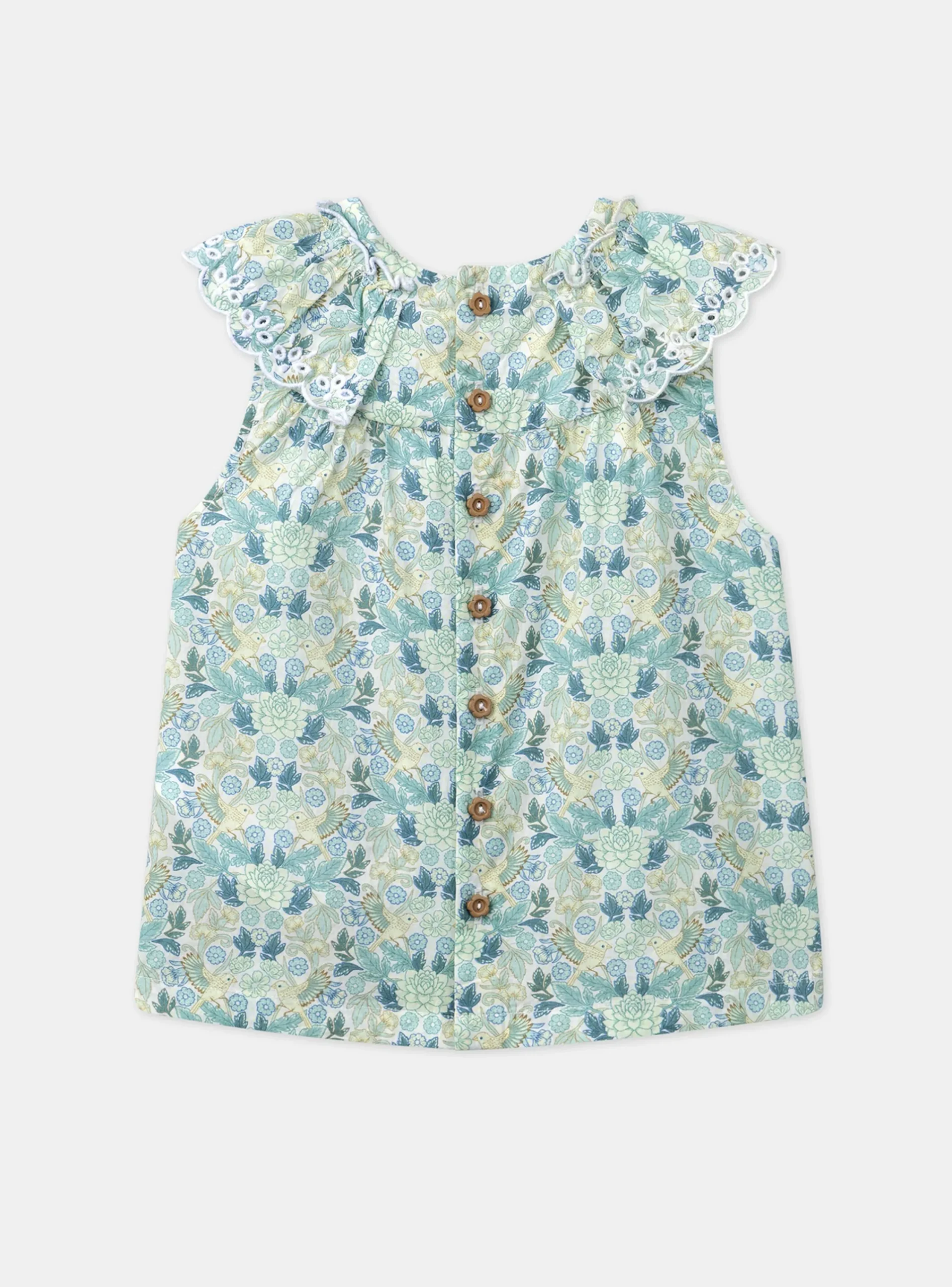 T-shirts & Shirts | T-shirts & Shirts-Sergent Major Sleeveless Ivory Printed Blouse