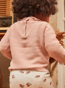Knitwear, Sweater, Cardigan | Knitwear, Sweater, Cardigan-Sergent Major Soft pink knit T-shirt