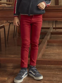 Trousers, Jeans-Sergent Major Spice red PANTS