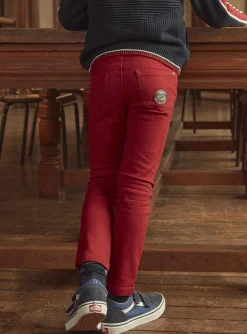 Trousers, Jeans-Sergent Major Spice red PANTS