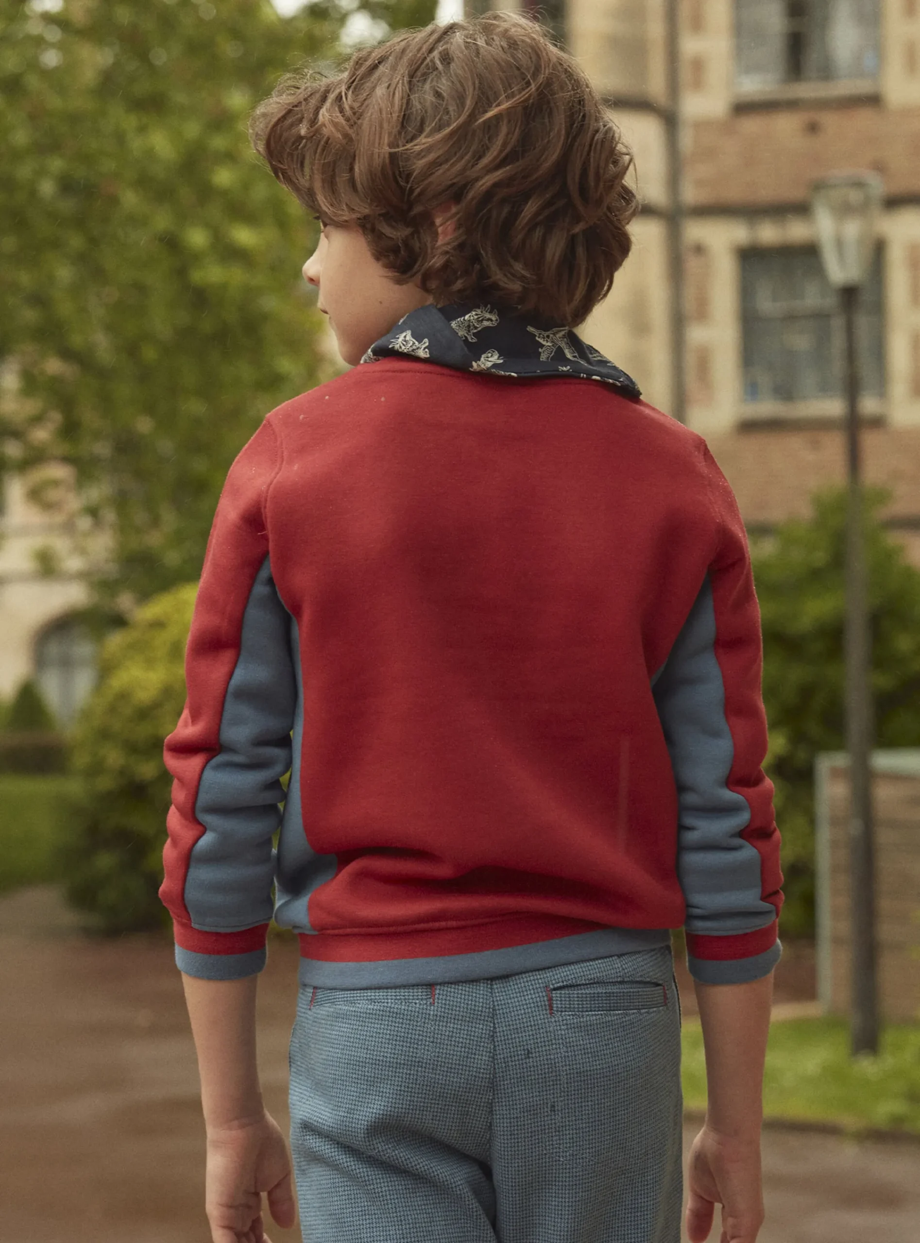 Knitwear, Sweater, Cardigan-Sergent Major Spice red SWEAT SHIRT