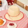 Hat, Scarf-Sergent Major Straw hat