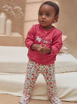 Pajamas & Rompers | Pajamas & Rompers-Sergent Major Strawberry rose PYJAMA