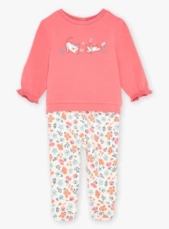 Pajamas & Rompers | Pajamas & Rompers-Sergent Major Strawberry rose PYJAMA