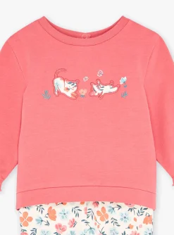 Pajamas & Rompers | Pajamas & Rompers-Sergent Major Strawberry rose PYJAMA