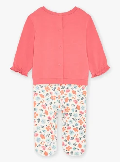 Pajamas & Rompers | Pajamas & Rompers-Sergent Major Strawberry rose PYJAMA