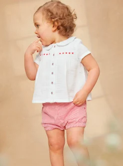 Romper, Jumpsuit & Outfit | Romper, Jumpsuit & Outfit-Sergent Major Striped blouse and shorts set