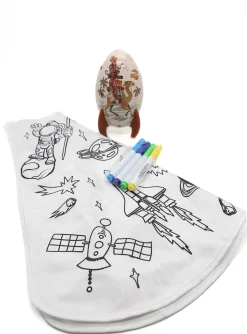 Toys & Softies-Sergent Major Surprise Egg Coloring Cape